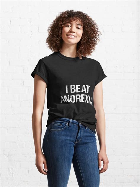 i beat anorexia shirt|i beat eating disorder t shirt.